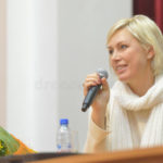 wba-world-champion-natalia-ragozina-novosibirsk-russia-november-boxing-talk-children-meeting-dedicated-to-46602167