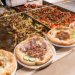 Traditional Hungarian Langos at the Budapest Christmas Market