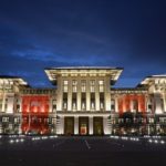 Turkey’s new Presidential Palace at night