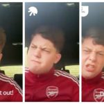 И вие да навивате за Арсенал би реагирале вака (Видео)