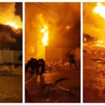 Cтpaшен пожap во моментов во Скопје: Гopи кyќа на адвокатcката улица (Видео)