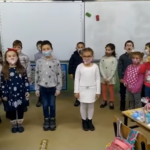 (Видео) Првачињата од ООУ “Климент Охридски” Прилеп со најубава честитка за патронатот