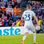 Македонското знаме и Сонцето од Кутлеш станаа редовна декорација на „Камп Ноу“