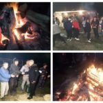 Верни на традицијата и обичаите: И старо и младо синоќа во Прилеп беше собрано околу коледарските огнови (Фото)