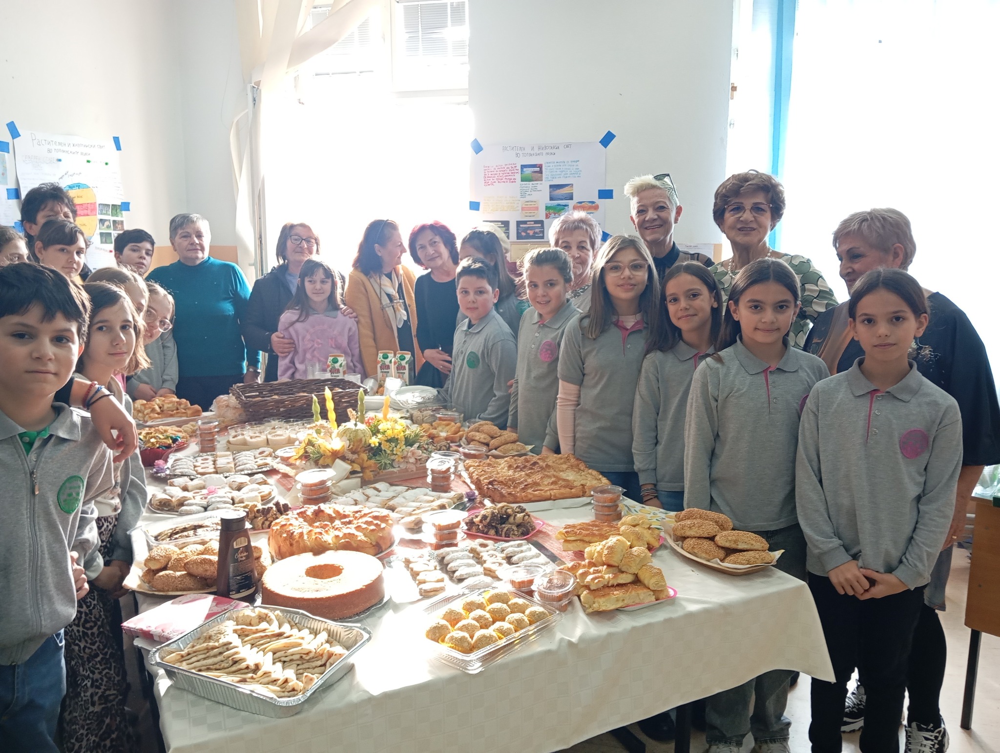 Настан исполнет со многу љубов и топлина: Бабите ги учеа учениците за прилепската традиционална кујна (Фото галерија)