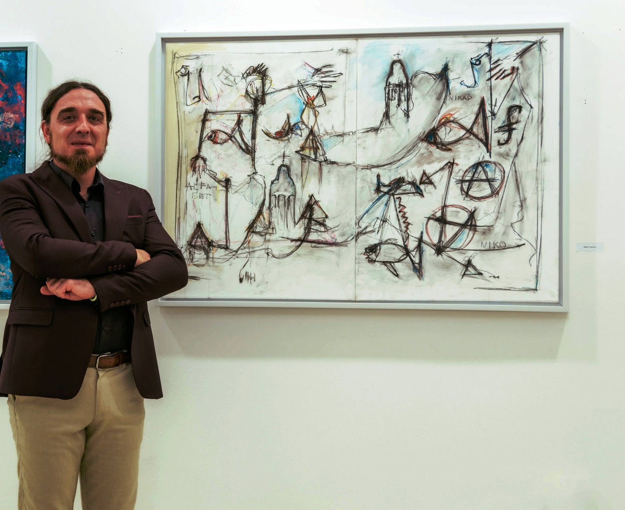 Изложбата “Асоцијативни апстракции” од прилепскиот уметник Марјан Стојаноски, денеска во Куманово (ФОТО)