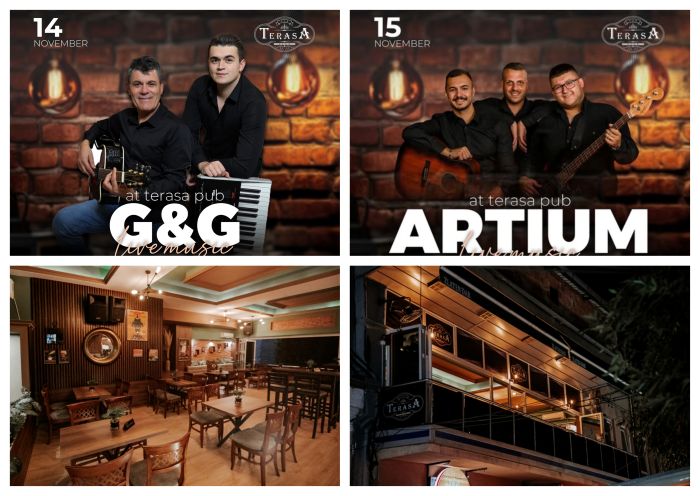 Викенд ритам што не се пропушта! Друштвото под рака и прво на “ТЕРАСА”, ве чека незаборавен помин и уживање со жива свирка