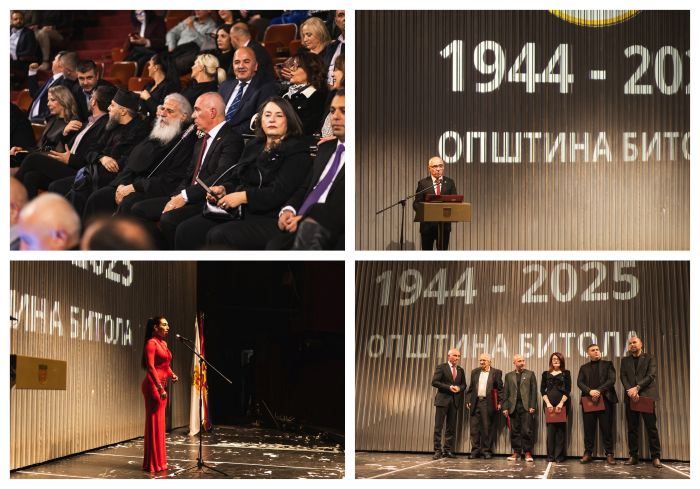 Доделени ЧЕТВРТОНОЕМВРИСКИТЕ награди во Битола – Наградата за животно дело врачена на уметникот Панде Петровски (ФОТО ГАЛЕРИЈА)