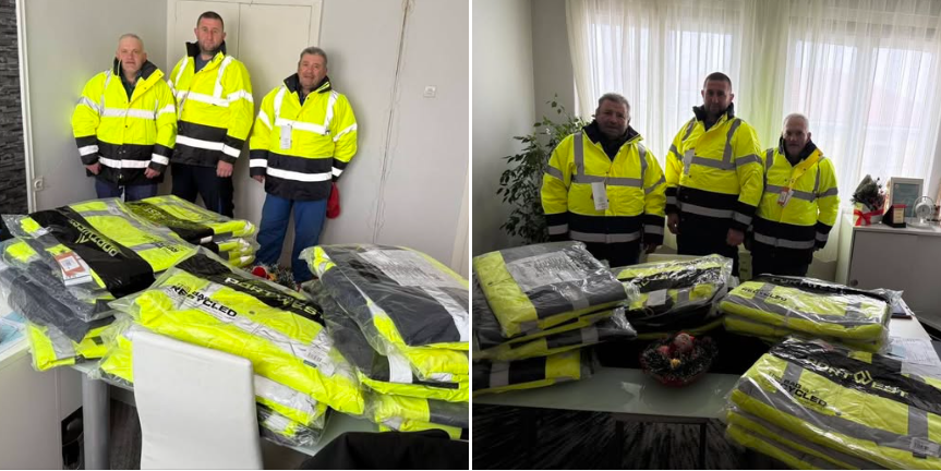 “Виновниците” за новиот чист лик на Крушево, добија нови униформи (ФОТО)