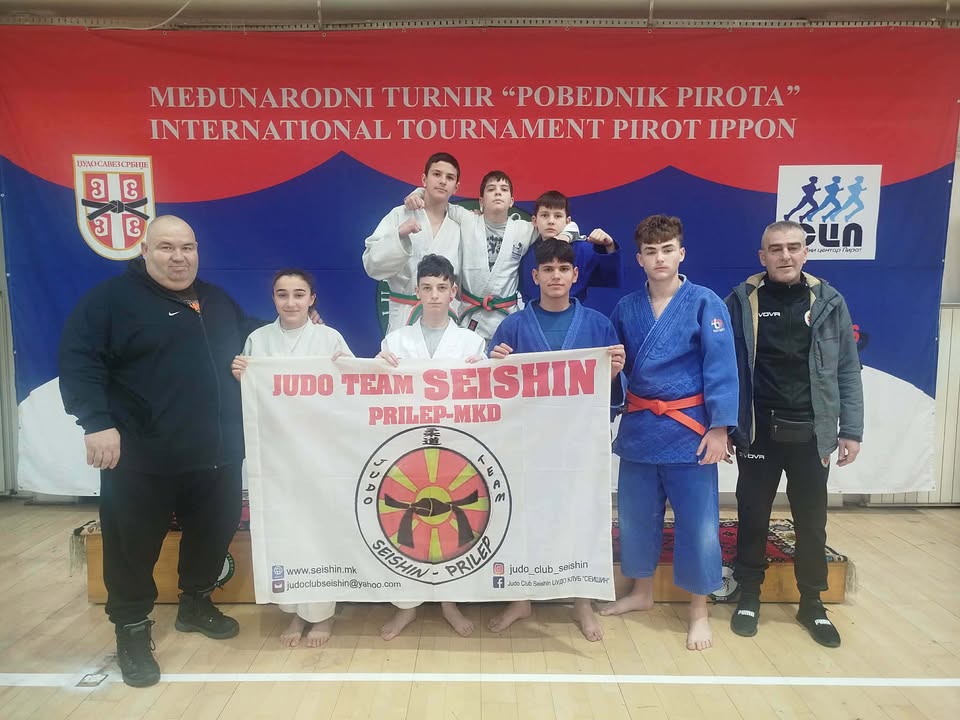 5 медали за прилепските џудисти од “Сеишин” на Меѓународниот турнир во Пирот, Србија (ФОТО)