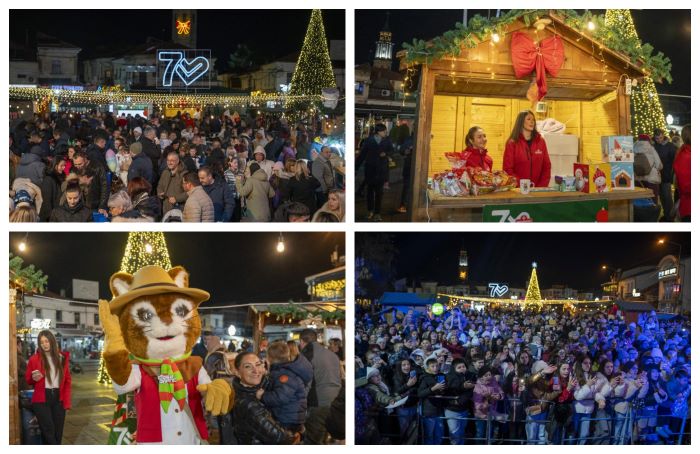 Витаминка го врати новогодишниот дух во Прилеп – Заврши “Прилепската празнична приказна” (Фото галерија)