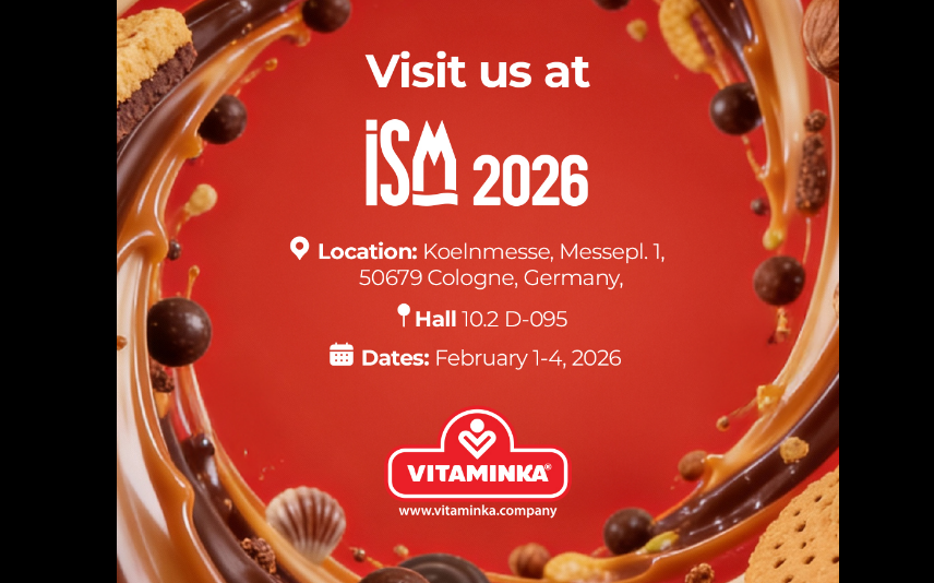Над 450 производи на Витаминка ќе бидат презентирани на престижниот саем ISM 2026 во Келн, Германија