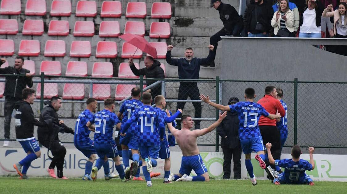 Утре големото дерби на отпаднатите во трета лига Големо Коњари – Победа