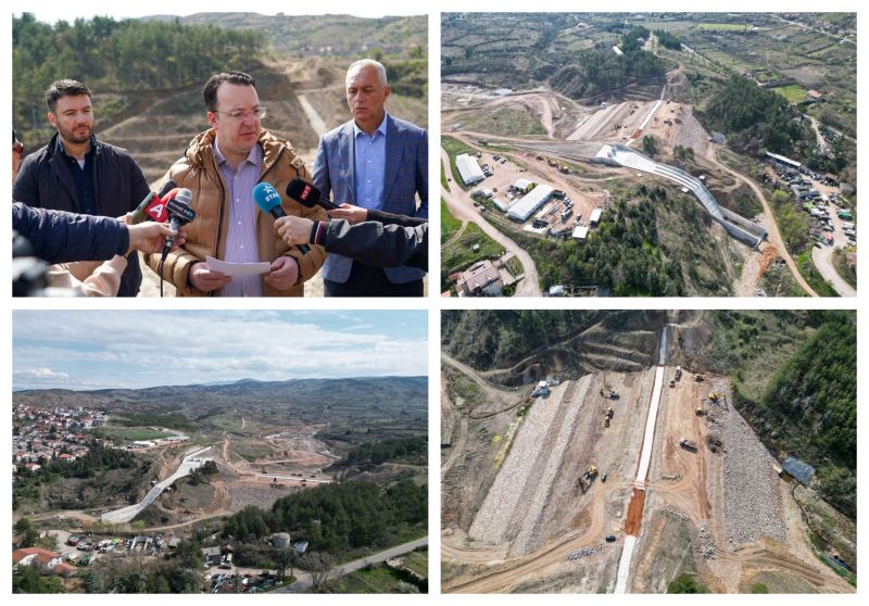 Николоски oбјави видео од грандиозен објект на Истокот, ќе биде завршен пред предвидениот рок