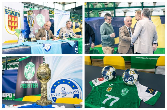 Продолжува платформата за РАКОМЕТНА БИТОЛА – Коњановски и претседателот на Еурофарм Пелистер ставија потписи (ФОТО)