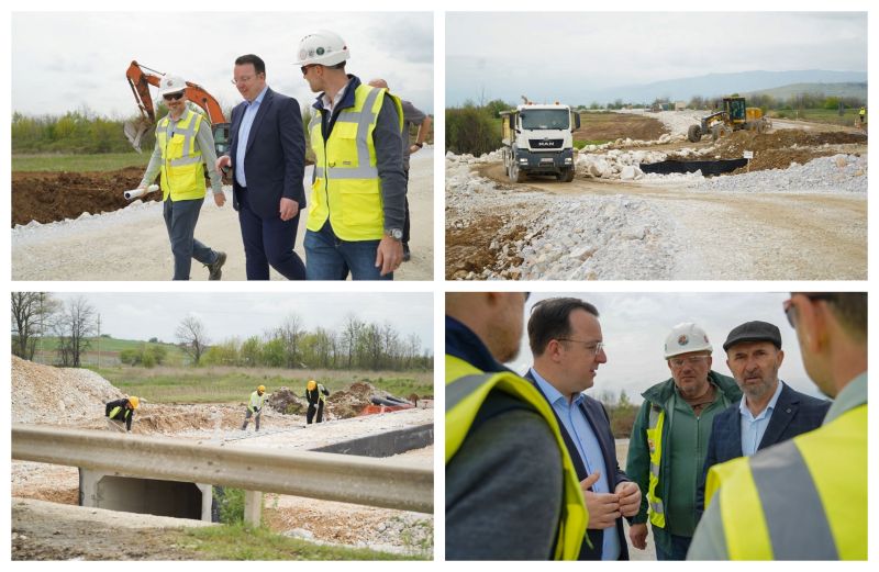 (ФОТО) Николоски: “Автопатот Прилеп-Битола ќе биде завршен во предвидениот рок, Пелагонија ќе добие модерен автопат по сите стандарди за нов економски развој и посилна иднина на регионот”