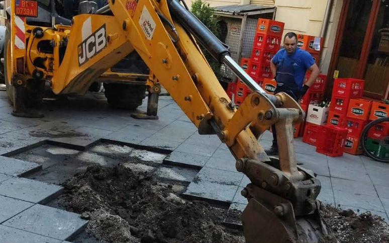 Започна реконструкцијата на водоводната мрежа на улицата „Маркс и Енгелс“ во Битола