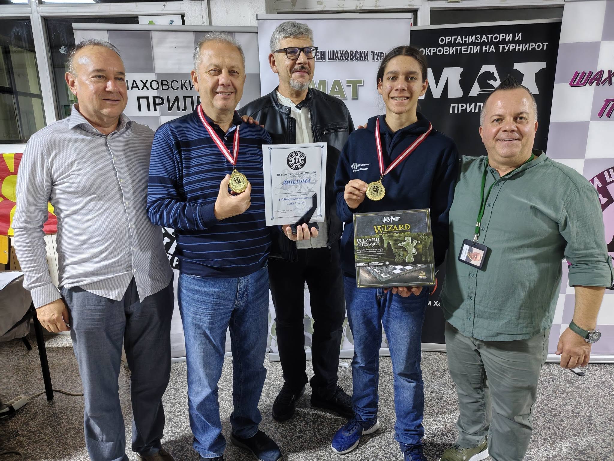 Звонко Станојоски победник на „МАТ 2026“ во Прилеп – рекордни 174 шахисти од осум држави и два континента!